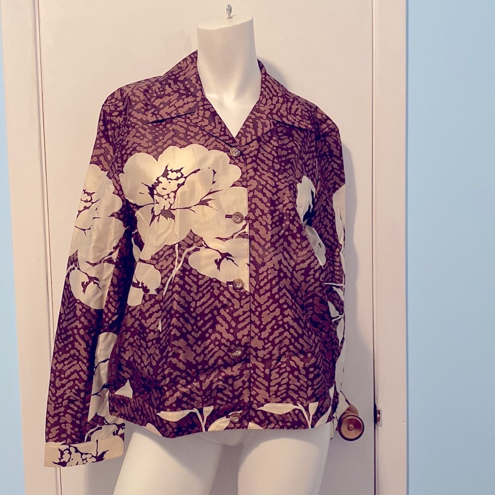 Linda Allard Ellen Tracy Blouse/Jacket